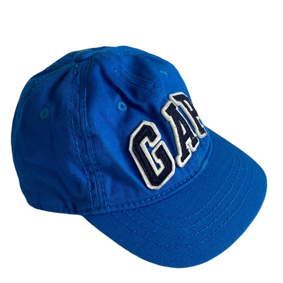 Baby Gap Oceanic Blue Logo Baseball Hat 100% Cotton Size 2/3 (S/M) - Picture 1 of 7